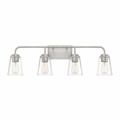 Savoy House Meridian 4 Light Bath Bar - Brushed Nickel - M80045BN