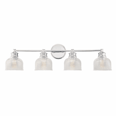 Savoy House Meridian 4 Light Bath Bar - Chrome - M80036CH