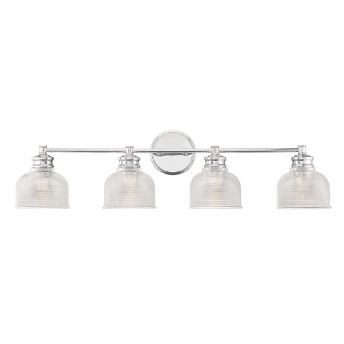 Savoy House Meridian 4 Light Bath Bar - Chrome - M80036CH