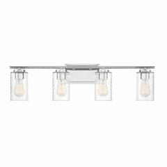 Savoy House Meridian 4 Light Bath Bar - Chrome - M80039CH