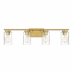 Savoy House Meridian 4 Light Bath Bar - Natural Brass - M80039NB Savoy House Meridian 4 Light Bath Bar - Natural Brass - M80039NB