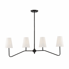 Savoy House Meridian 4 Light Chandelier - Oil Rubbed Bronze - M10078ORB
