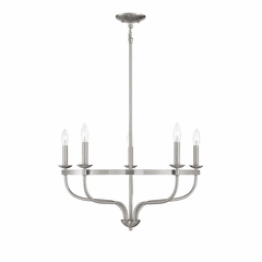Savoy House Meridian 5 Light Chandelier - Brushed Nickel - M10087BN