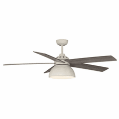 Savoy House Meridian 52" Ceiling Fan - Distressed White - M2014DWH