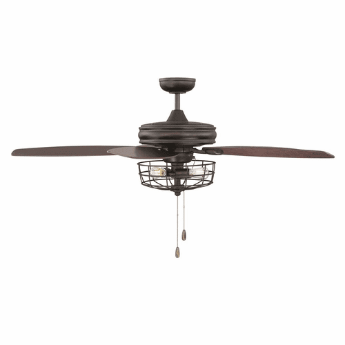 Savoy House Meridian 52" Ceiling Fan w/Light - Oil Rubbed Bronze - M2006ORB