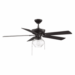 Savoy House Meridian 52" Ceiling Fan w/Light - Oil Rubbed Bronze - M2009ORB