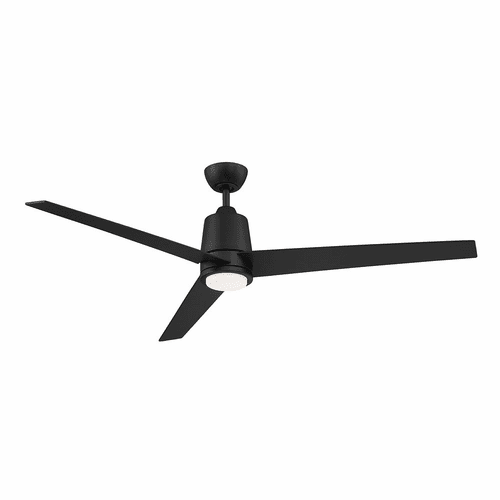 Savoy House Meridian 56" Ceiling Fan - Matte Black - M2013MBKRV