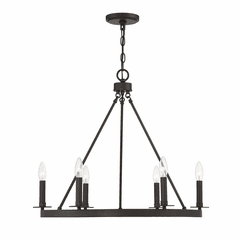 Savoy House Meridian 6 Light Chandelier - Oil Rubbed Bronze - M10093ORB