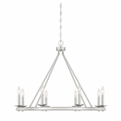 Savoy House Middleton 8-LT Chandelier - Satin Nickel - 1-308-8-SN
