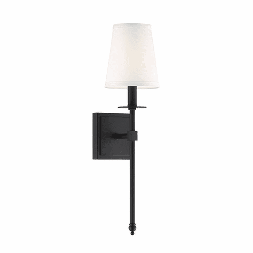 Savoy House Monroe 1-LT Sconce - Matte Black - 9-302-1-89