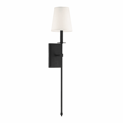 Savoy House Monroe 1-LT Sconce - Matte Black - 9-7144-1-89