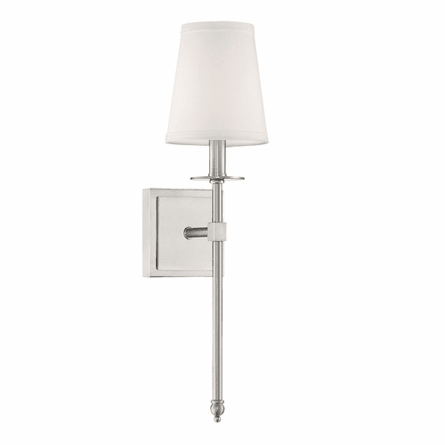 Savoy House Monroe 1-LT Sconce - Satin Nickel - 9-302-1-SN