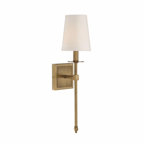 Savoy House Monroe 1-LT Sconce - Warm Brass - 9-302-1-322