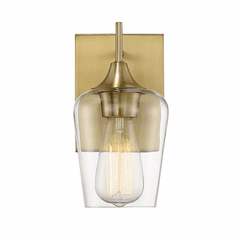 Savoy House Octave 1-LT Wall Sconce - Warm Brass - 9-4030-1-322