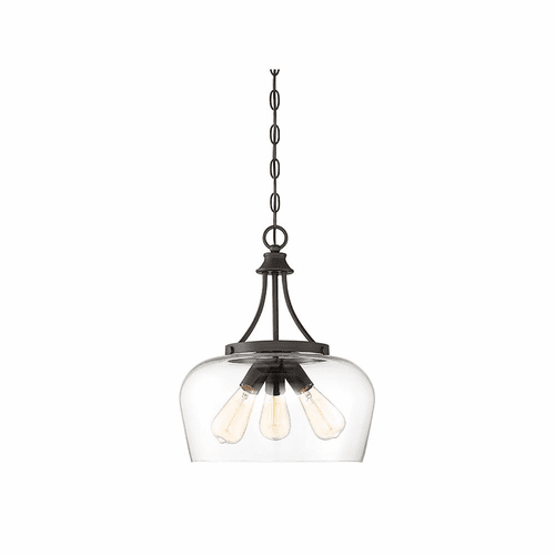 Savoy House Octave 3-LT Pendant - English Bronze - 7-4034-3-13