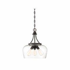 Savoy House Octave 3-LT Pendant - English Bronze - 7-4034-3-13