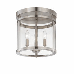 Savoy House Penrose 3-LT Semi-Flush - Satin Nickel - 6-1043-3-SN