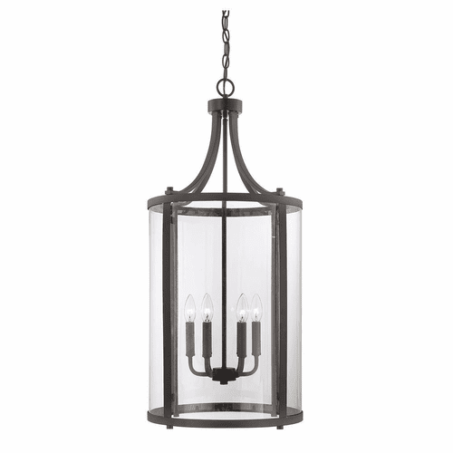 Savoy House Penrose 6-LT Medium Foyer Lantern - English Bronze - 7-1041-6-13