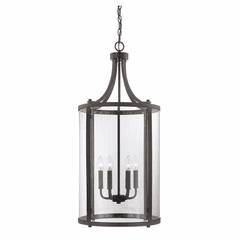 Savoy House Penrose 6-LT Medium Foyer Lantern - English Bronze - 7-1041-6-13