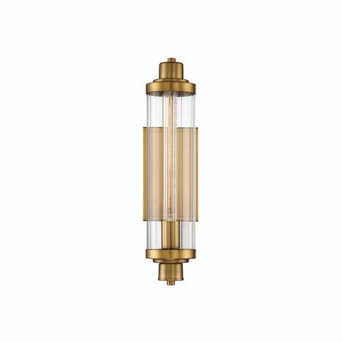Savoy House Pike 1-LT Wall Sconce - Warm Brass - 9-16000-1-322