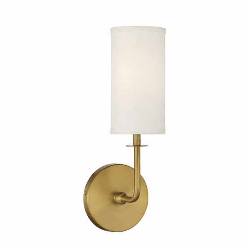 Savoy House Powell 1-Light Wall Sconce - Brass - 9-1755-1-322