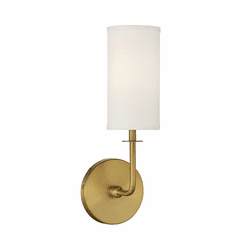 Savoy House Powell 1-Light Wall Sconce - Brass - 9-1755-1-322