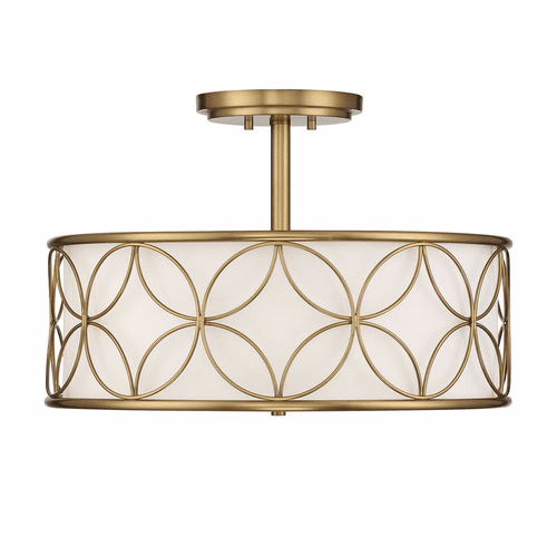 Savoy House Reid 4-Light Ceiling Light - Brass - 6-1953-4-322