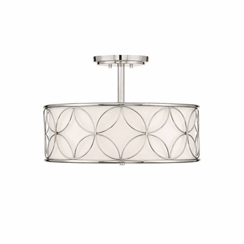 Savoy House Reid 4-Light Ceiling Light - Polished Nickel - 6-1953-4-109