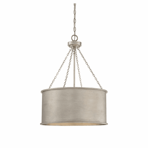 Savoy House Rochester 4-LT Pendant - Silver Patina - 7-487-4-53