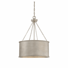 Savoy House Rochester 4-LT Pendant - Silver Patina - 7-487-4-53
