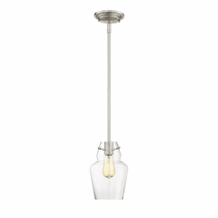 Savoy House Vintage Pendants Vintage Mini Pendant - Satin Nickel - 7-4134-1-SN