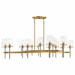 Savoy House Vista 16-Light Chandelier - Burnished Brass - 1-1800-16-171