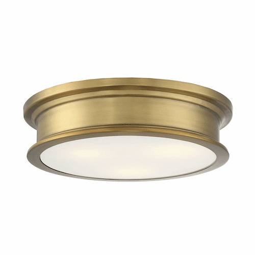 Savoy House Watkins Warm Brass Flush Mount - 6-133-16-322