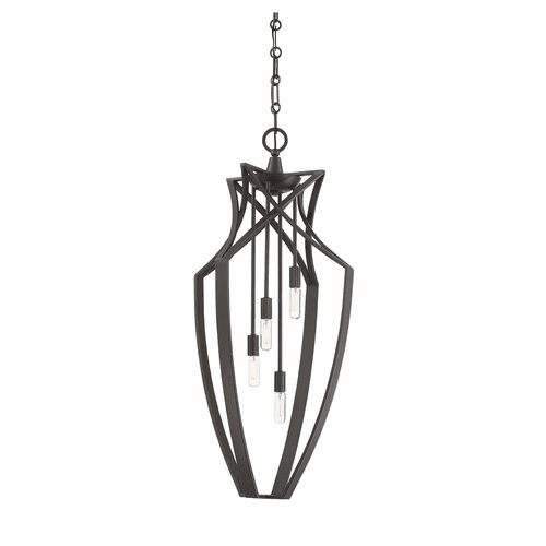 Savoy House Windsung 4-LT Foyer Lantern - English Bronze - 3-6821-4-13