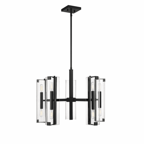 Savoy House Winfield 10-Light Chandelier - Matte Black - 1-9772-10-89