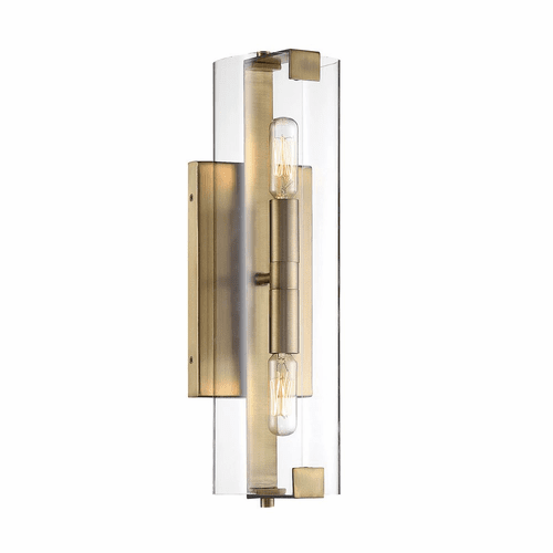 Savoy House Winfield 2-LT Wall Sconce - Warm Brass - 9-9771-2-322