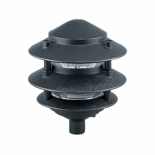 Sea Gull 1-LT Outdoor Path Light - Black - 9226-12