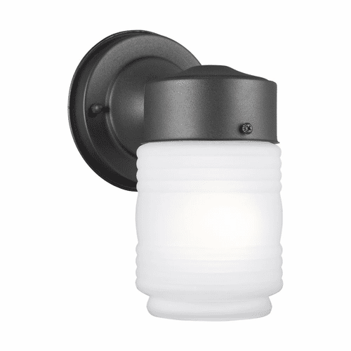 Sea Gull 1-LT Outdoor Wall Lantern - Black - 8550001-12