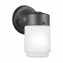 Sea Gull 1-LT Outdoor Wall Lantern - Black - 8550001-12