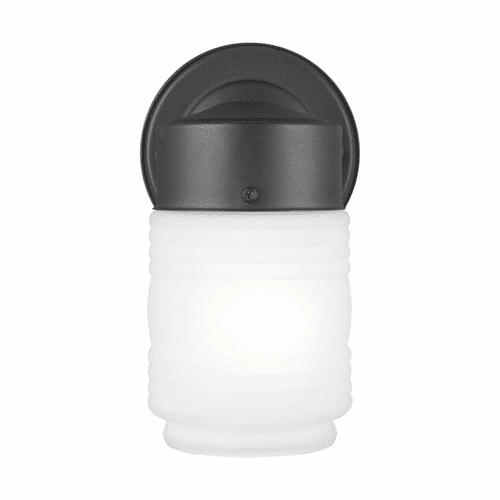 Sea Gull 1-LT Outdoor Wall Lantern - Black - 8550001EN3-12