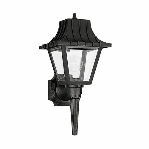 Sea Gull 1-LT Outdoor Wall Lantern - Clear - 8720-32