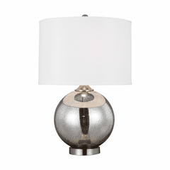Sea Gull 1-LT Table Lamp - Brushed Nickel/Mercury - 2201101