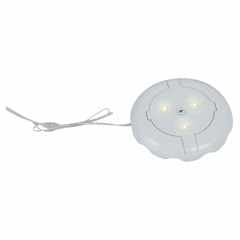 Sea Gull 12V LED Disk Light 2700K - White - 98859SW-15