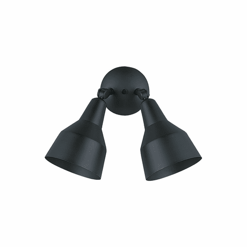 Sea Gull 2-LT Adjustable Swivel Flood Light - Black - 8607-12