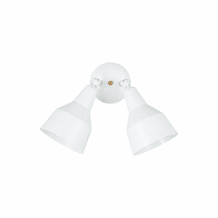 Sea Gull 2-LT Adjustable Swivel Flood Light - White - 8607-15 Sea Gull 2-LT Adjustable Swivel Flood Light - White - 8607-15