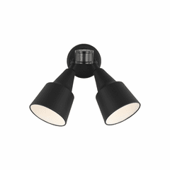 Sea Gull 2-LT Flood Light with Photo and Motion Sensor - Black - 8560702PM-12