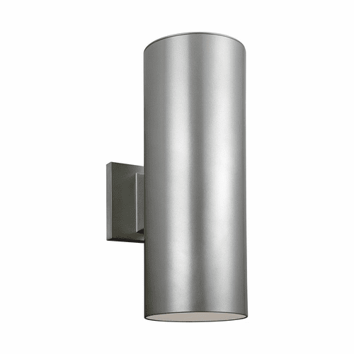Sea Gull 2-LT Outdoor Wall Lantern - Painted Brushed Nickel - 8313802-753