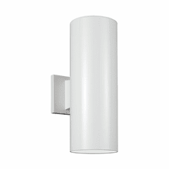 Sea Gull 2-LT Outdoor Wall Lantern - White - 8313802-15