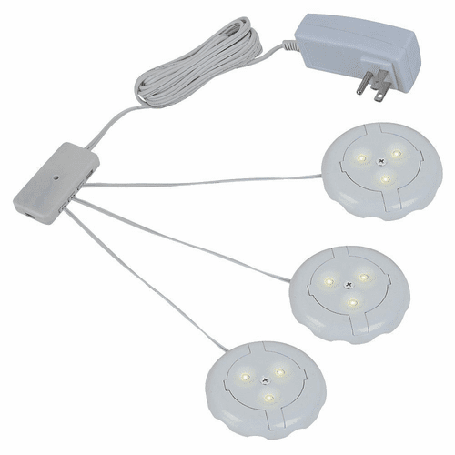 Sea Gull 3-LT LED Disk Kit 3000K - White - 98863SW-15