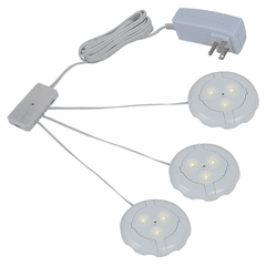 Sea Gull 3-LT LED Disk Kit 3000K - White - 98863SW-15